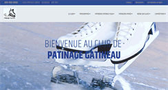 Desktop Screenshot of patinagegatineau.com
